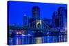 Pittsburgh at Night-Jeff Kreulen-Stretched Canvas