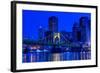 Pittsburgh at Night-Jeff Kreulen-Framed Photographic Print