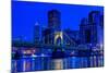 Pittsburgh at Night-Jeff Kreulen-Mounted Photographic Print