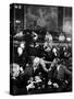 Pittsburgh Businessmen at Upscale Bar-Margaret Bourke-White-Stretched Canvas