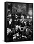 Pittsburgh Businessmen at Upscale Bar-Margaret Bourke-White-Framed Stretched Canvas