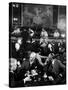 Pittsburgh Businessmen at Upscale Bar-Margaret Bourke-White-Stretched Canvas