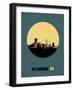 Pittsburgh Circle Poster 1-NaxArt-Framed Art Print