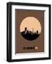 Pittsburgh Circle Poster 2-NaxArt-Framed Art Print