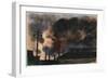 Pittsburgh Factory Scene, 1915-20 (Pastel & Charcoal)-Joseph Stella-Framed Giclee Print