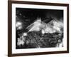 Pittsburgh Firemen in Action-null-Framed Photographic Print