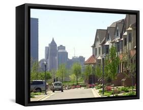 Pittsburgh Housing-Keith Srakocic-Framed Stretched Canvas