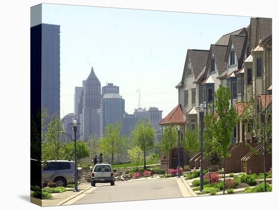 Pittsburgh Housing-Keith Srakocic-Stretched Canvas