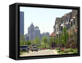 Pittsburgh Housing-Keith Srakocic-Framed Stretched Canvas