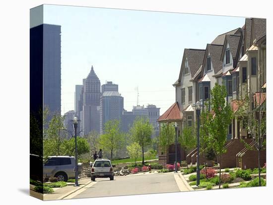 Pittsburgh Housing-Keith Srakocic-Stretched Canvas