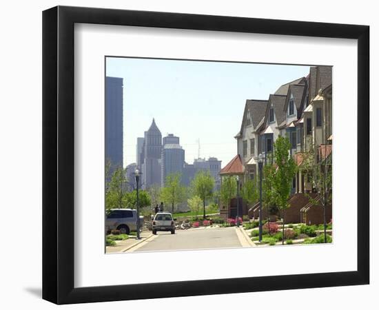 Pittsburgh Housing-Keith Srakocic-Framed Photographic Print