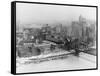 Pittsburgh in the 1940S-Marion Post Wolcott-Framed Stretched Canvas