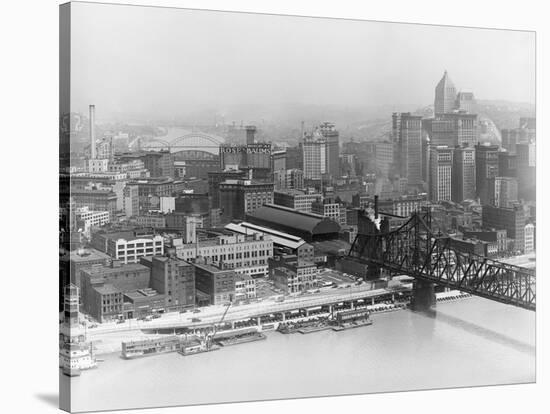 Pittsburgh in the 1940S-Marion Post Wolcott-Stretched Canvas