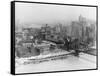 Pittsburgh in the 1940S-Marion Post Wolcott-Framed Stretched Canvas