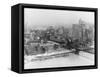 Pittsburgh in the 1940S-Marion Post Wolcott-Framed Stretched Canvas