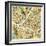 Pittsburgh Map-Jazzberry Blue-Framed Art Print