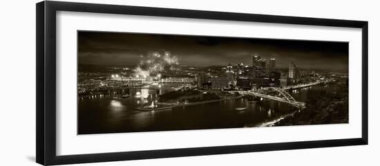 Pittsburgh PA B W-Steve Gadomski-Framed Photographic Print