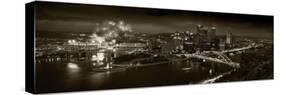 Pittsburgh PA B W-Steve Gadomski-Stretched Canvas