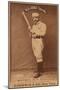 Pittsburgh, PA, Pittsburgh Alleghenys, Art Whitney, Baseball Card-Lantern Press-Mounted Art Print