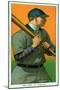 Pittsburgh, PA, Pittsburgh Pirates, Dots Miller, Baseball Card-Lantern Press-Mounted Art Print