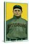 Pittsburgh, PA, Pittsburgh Pirates, George Gibson, Baseball Card-Lantern Press-Stretched Canvas