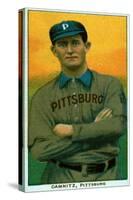 Pittsburgh, PA, Pittsburgh Pirates, Howie Camnitz, Baseball Card-Lantern Press-Stretched Canvas