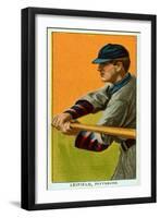 Pittsburgh, PA, Pittsburgh Pirates, Lefty Leifield, Baseball Card-Lantern Press-Framed Art Print