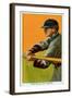 Pittsburgh, PA, Pittsburgh Pirates, Lefty Leifield, Baseball Card-Lantern Press-Framed Art Print