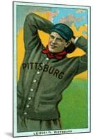 Pittsburgh, PA, Pittsburgh Pirates, Lefty Leifield, Baseball Card-Lantern Press-Mounted Art Print