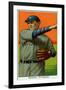 Pittsburgh, PA, Pittsburgh Pirates, Nick Maddox, Baseball Card-Lantern Press-Framed Art Print