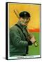 Pittsburgh, PA, Pittsburgh Pirates, Owen Wilson, Baseball Card-Lantern Press-Framed Stretched Canvas