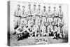 Pittsburgh, PA, Pittsburgh Pirates, Team Photograph, Baseball Card-Lantern Press-Stretched Canvas