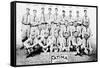 Pittsburgh, PA, Pittsburgh Pirates, Team Photograph, Baseball Card-Lantern Press-Framed Stretched Canvas