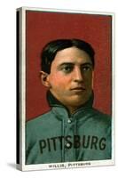 Pittsburgh, PA, Pittsburgh Pirates, Vic Willis, Baseball Card-Lantern Press-Stretched Canvas