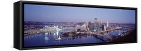 Pittsburgh, PA-null-Framed Stretched Canvas