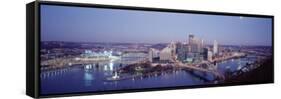 Pittsburgh, PA-null-Framed Stretched Canvas