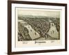 Pittsburgh Pennsylvania 1902-Vintage Lavoie-Framed Giclee Print