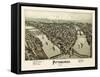 Pittsburgh Pennsylvania 1902-Vintage Lavoie-Framed Stretched Canvas