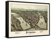 Pittsburgh Pennsylvania 1902-Vintage Lavoie-Framed Stretched Canvas