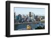 Pittsburgh, Pennsylvania, Downtown City and Rivers at Golden Triangle-Bill Bachmann-Framed Photographic Print