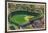 Pittsburgh, Pennsylvania - Forbes Field, Schenley Park View-Lantern Press-Framed Art Print