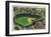 Pittsburgh, Pennsylvania - Forbes Field, Schenley Park View-Lantern Press-Framed Art Print