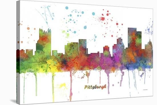 Pittsburgh Pennsylvania MCLR-Marlene Watson-Stretched Canvas