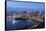 Pittsburgh, Pennsylvania, Skyline from Mt Washington of Downtown City-Bill Bachmann-Framed Stretched Canvas