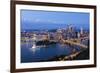 Pittsburgh, Pennsylvania, Skyline from Mt Washington of Downtown City-Bill Bachmann-Framed Photographic Print