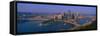Pittsburgh,Pennsylvania Skyline-null-Framed Stretched Canvas
