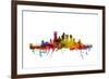 Pittsburgh Pennsylvania Skyline-Michael Tompsett-Framed Art Print