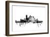 Pittsburgh Pennsylvania Skyline-Michael Tompsett-Framed Art Print