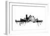 Pittsburgh Pennsylvania Skyline-Michael Tompsett-Framed Art Print