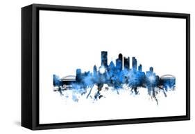 Pittsburgh Pennsylvania Skyline-Michael Tompsett-Framed Stretched Canvas